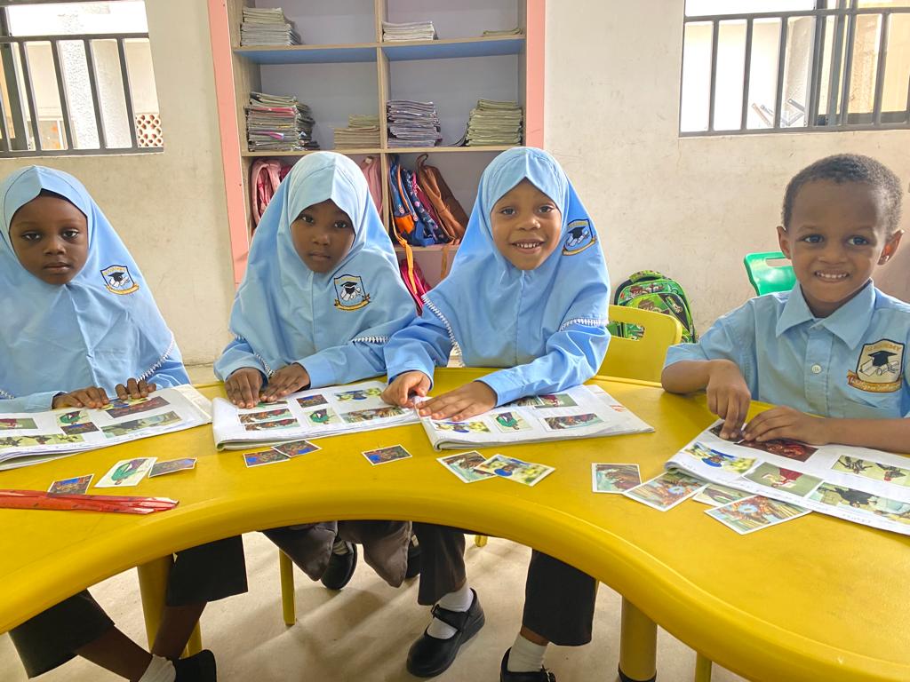 Students engaged in learning